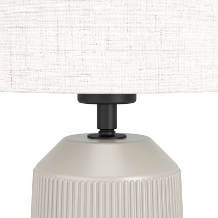 Eglo - Pöytävalaisin 1xE27/40W/230V kerma