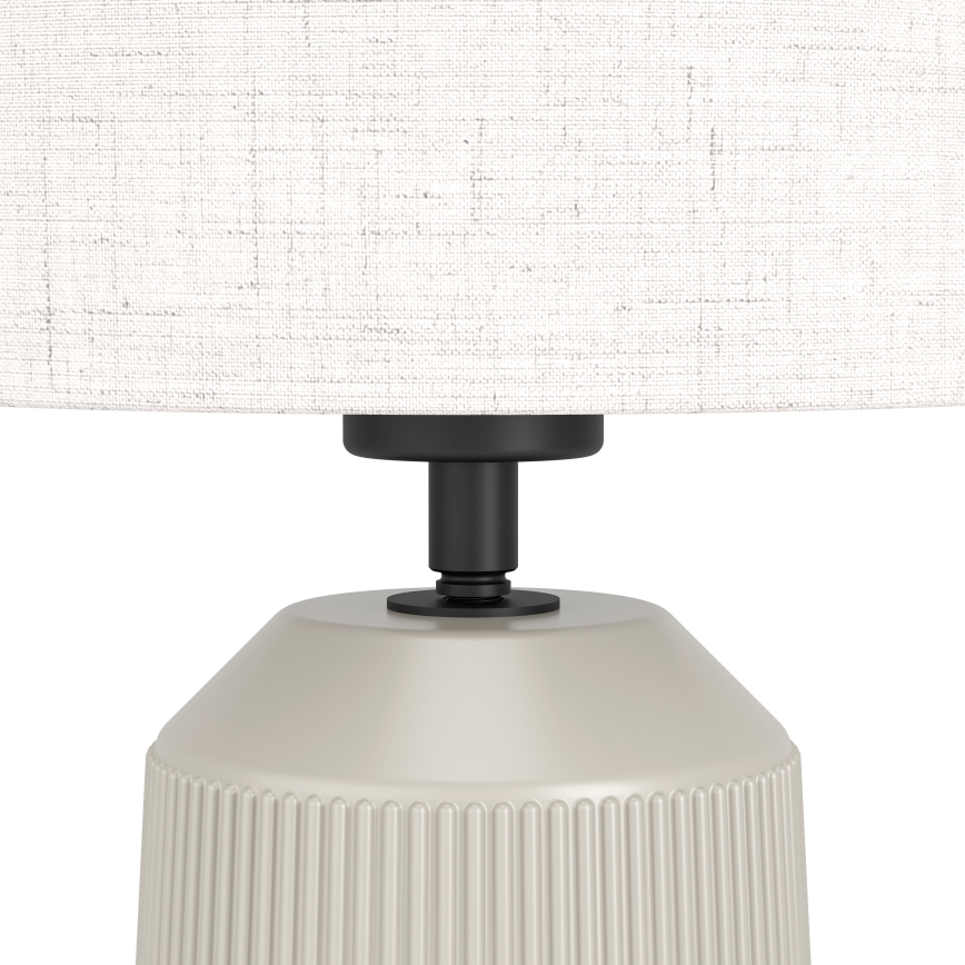 Eglo - Pöytävalaisin 1xE27/40W/230V kerma