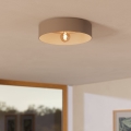 Eglo 900838 - Kattovalo DUAIA 1xE27/40W/230V ruskea