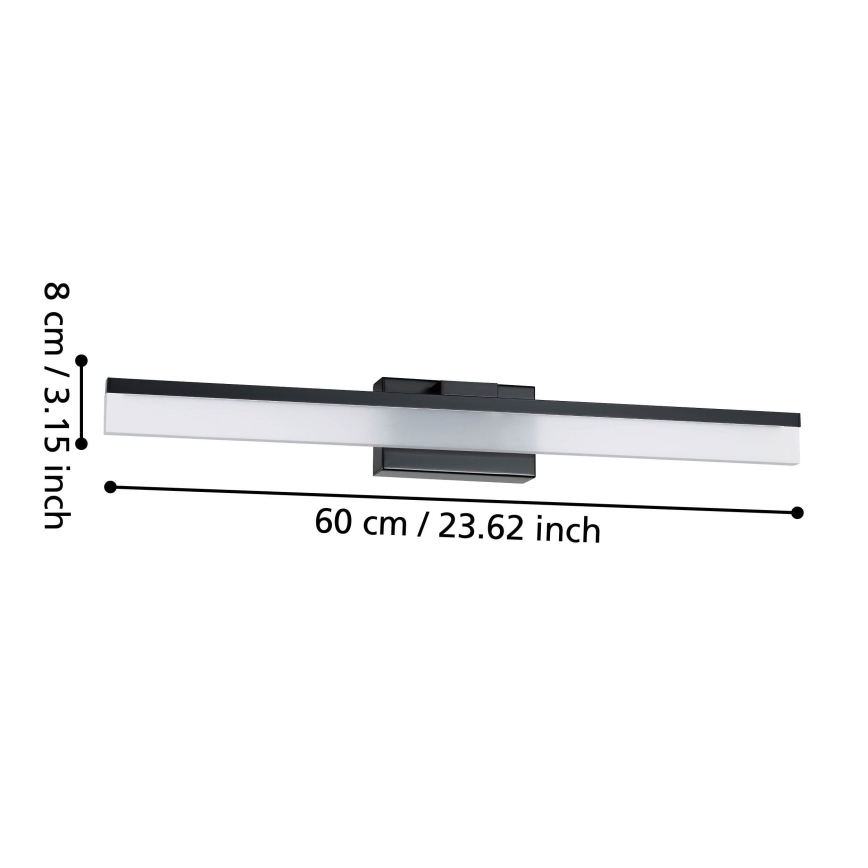 Eglo - LED-seinävalaisin kylpyhuoneeseen LED/11W/230V IP44