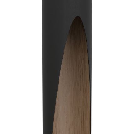 Eglo - LED-kattokruunu johdossa 1xGU10/4,5W/230V musta/ruskea