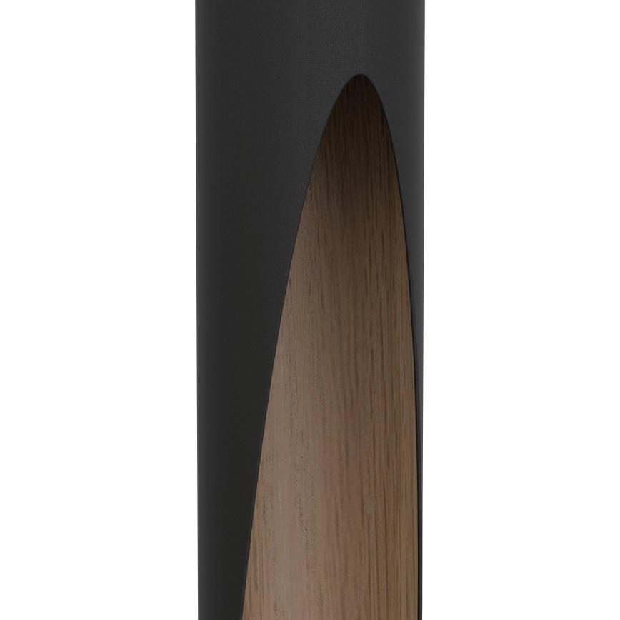 Eglo - LED-kattokruunu johdossa 1xGU10/4,5W/230V musta/ruskea