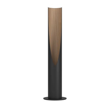 Eglo - LED-pöytävalaisin 1xGU10/4,5W/230V musta/ruskea