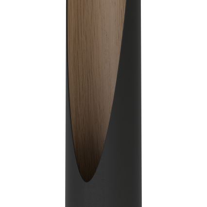 Eglo - LED-lattiavalaisin 1xGU10/4,5W/230V musta/ruskea