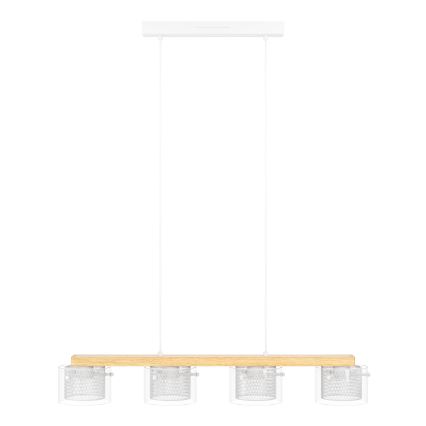 Eglo - LED RGBW Himmennettävä kattokruunu johdossa 4xLED/3,7W/230V 2700-6500K