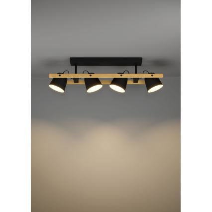 Eglo - LED RGBW Himmennettävä kiinteä kattokruunu 4xLED/3,7W/230V 2700-6500K