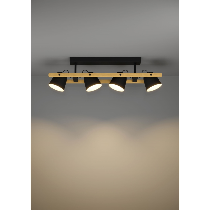 Eglo - LED RGBW Himmennettävä kiinteä kattokruunu 4xLED/3,7W/230V 2700-6500K