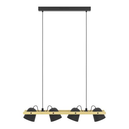 Eglo - LED RGBW Himmennettävä kattokruunu johdossa 4xLED/3,7W/230V 2700-6500K