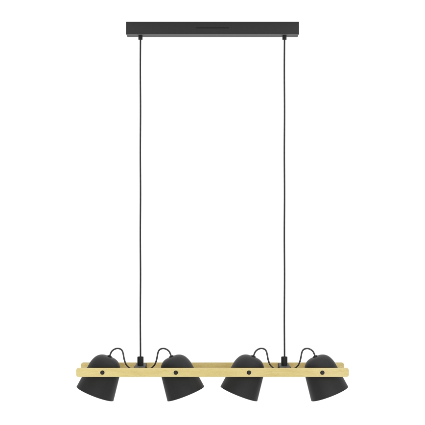 Eglo - LED RGBW Himmennettävä kattokruunu johdossa 4xLED/3,7W/230V 2700-6500K