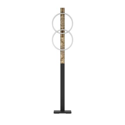 Eglo - LED-lattiavalaisin 2xLED/12W/230V 3000K ruskea/musta