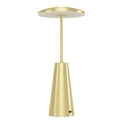 Eglo - LED Himmennettävä kosketus ulko lamppu LED/2,8W/5V 2400K/3000K/4000K 5200 mAh IP54 kulta