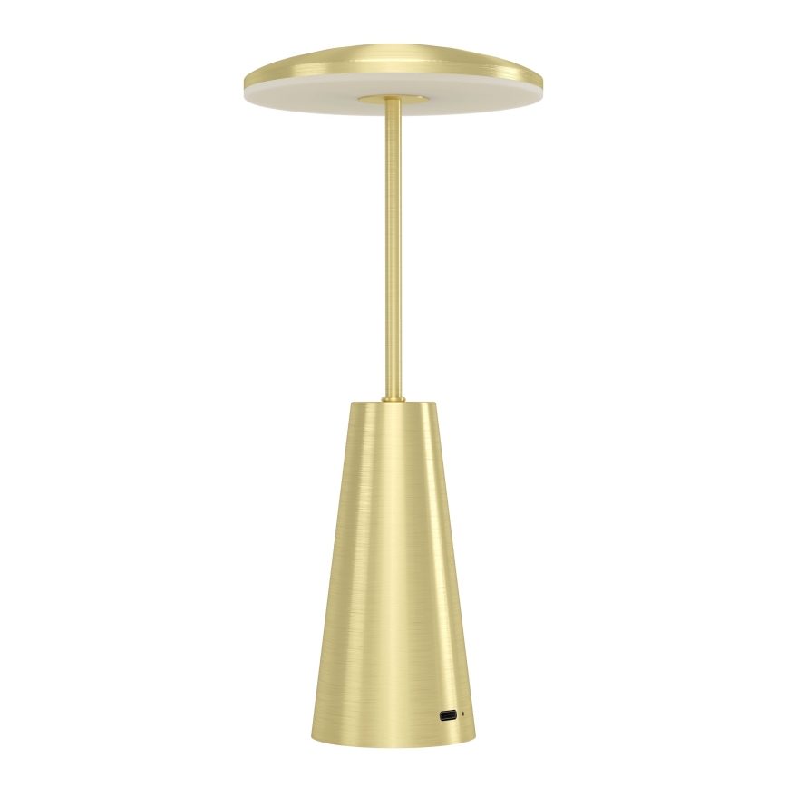 Eglo - LED Himmennettävä kosketus ulko lamppu LED/2,8W/5V 2400K/3000K/4000K 5200 mAh IP54 kulta