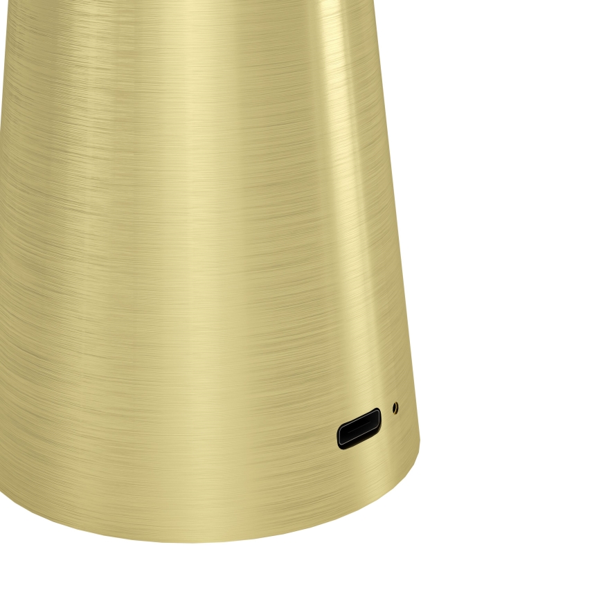 Eglo - LED Himmennettävä kosketus ulko lamppu LED/2,8W/5V 2400K/3000K/4000K 5200 mAh IP54 kulta