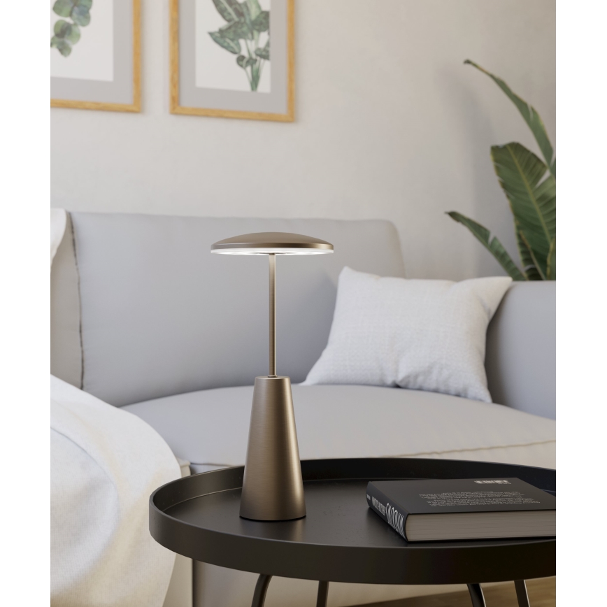 Eglo - LED Himmennettävä kosketus ulko lamppu LED/2,8W/5V 2400K/3000K/4000K 5200 mAh IP54 beige