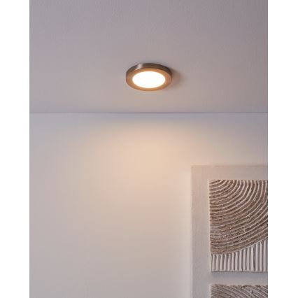 Eglo - LED upotettava valo LED/5,5W/230V 3000K mattakromi