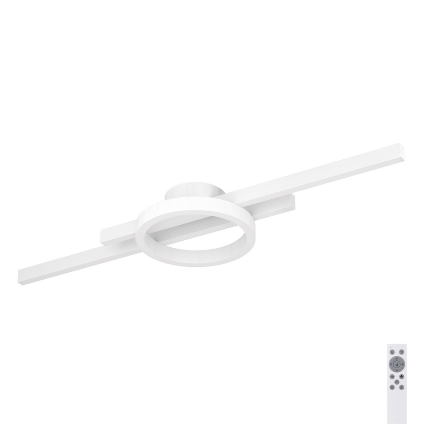 Eglo - RGBW Himmennettävä kattovalaisin LED/23,5W/230V 2700-6500K valkoinen + kauko-ohjaus