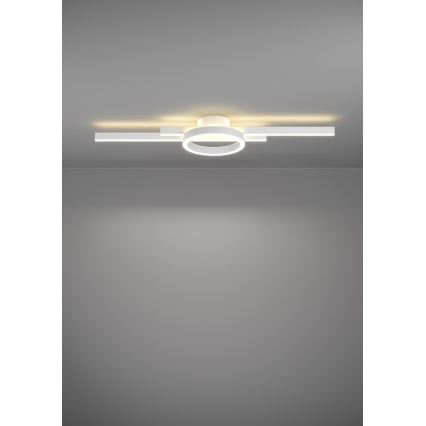 Eglo - RGBW Himmennettävä kattovalaisin LED/23,5W/230V 2700-6500K valkoinen + kauko-ohjaus