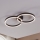 Eglo 900955 - LED RGBW Himmennettävä kattovalo LED/19,5W/230V 2700-6500K musta + kauko-ohjaus