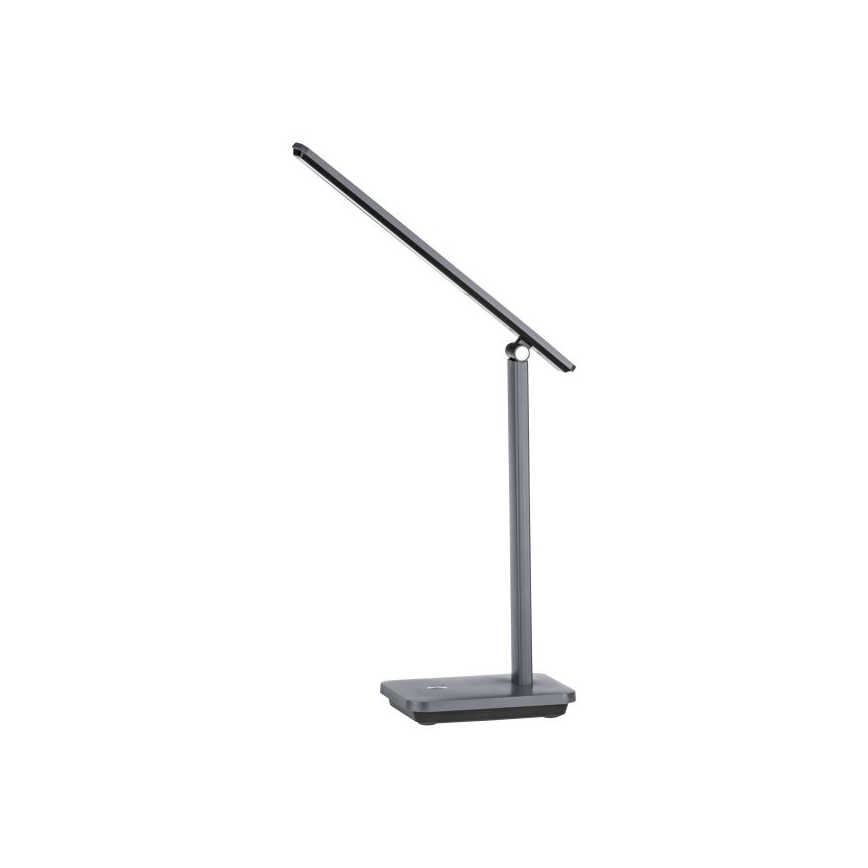 Eglo - LED Himmennettävä ja ladattava pöytälamppu LED/3,6W/5V 1800mAh harmaa