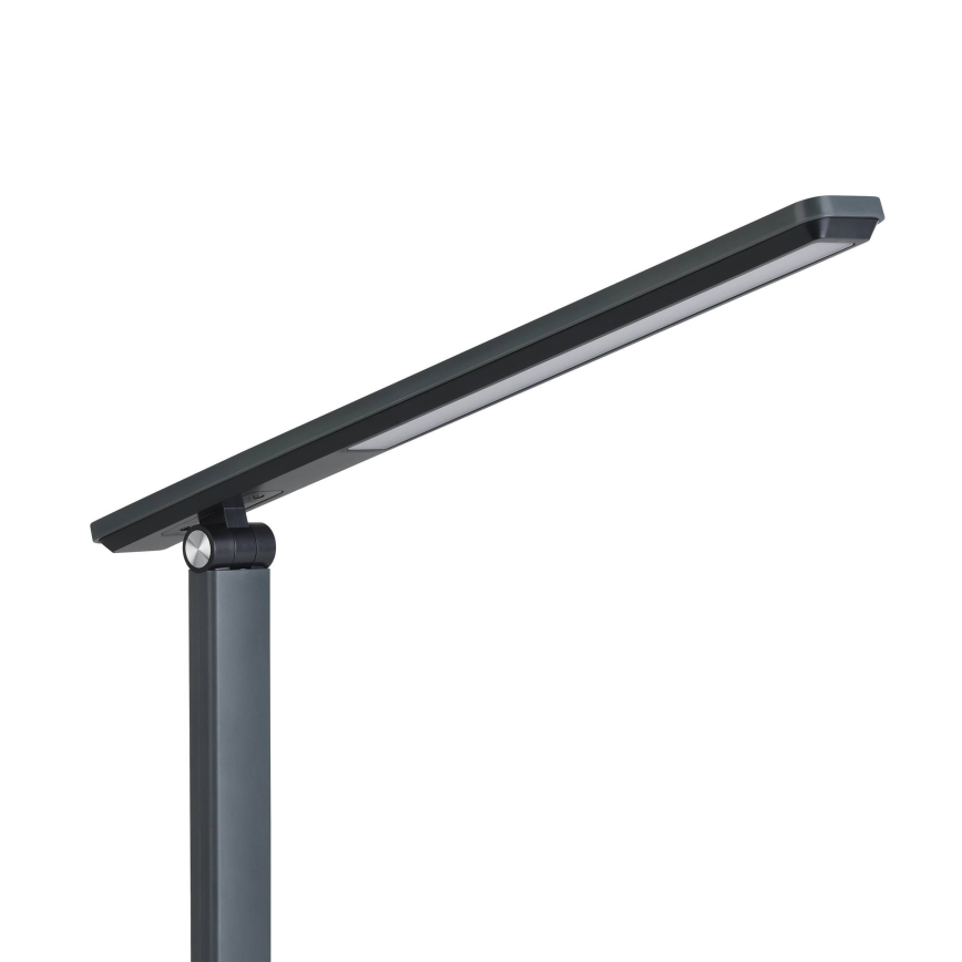 Eglo - LED Himmennettävä ja ladattava pöytälamppu LED/3,6W/5V 1800mAh harmaa