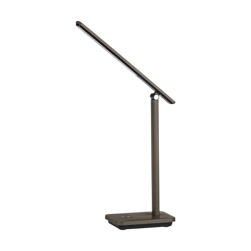 Eglo - LED Himmennettävä ja ladattava pöytälamppu LED/3,6W/5V 1800mAh ruskea