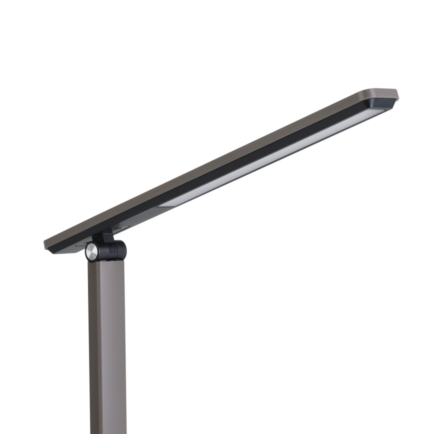 Eglo - LED Himmennettävä ja ladattava pöytälamppu LED/3,6W/5V 1800mAh ruskea