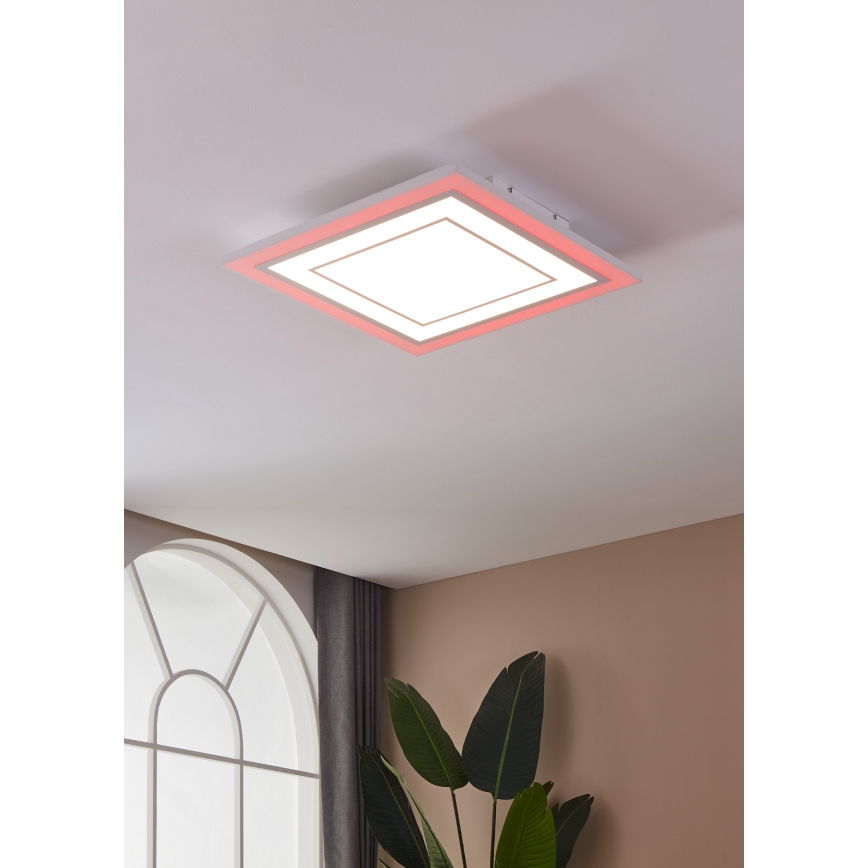 Eglo - LED RGBW Himmennettävä kattovalo LED/29W/230V 3000-6500K + kauko-ohjaus
