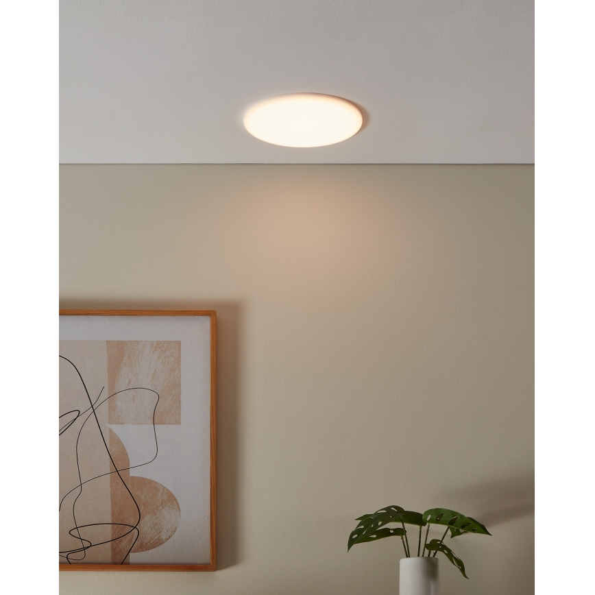 Eglo - LED Kylpyhuoneen upotettava valo LED/18W/230V halkaisija 21,5 cm IP65