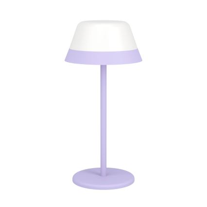 Eglo - LED RGBW Himmennettävä kosketus ulko lamppu 2in1 LED/1,5W/5V 2600 mAh IP54 violetti