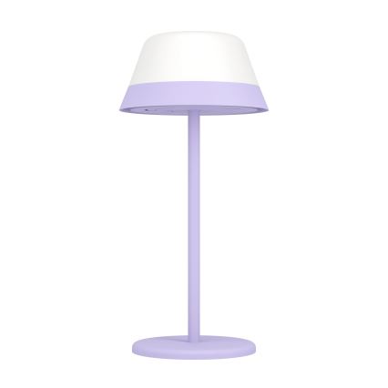 Eglo - LED RGBW Himmennettävä kosketus ulko lamppu 2in1 LED/1,5W/5V 2600 mAh IP54 violetti