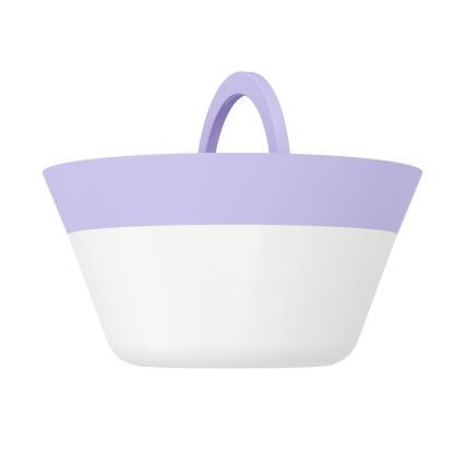Eglo - LED RGBW Himmennettävä kosketus ulko lamppu 2in1 LED/1,5W/5V 2600 mAh IP54 violetti