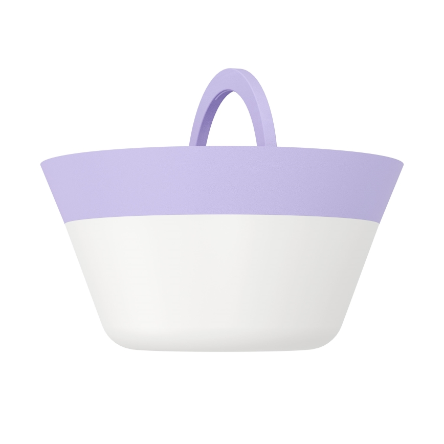 Eglo - LED RGBW Himmennettävä kosketus ulko lamppu 2in1 LED/1,5W/5V 2600 mAh IP54 violetti