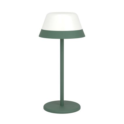 Eglo - LED RGBW Himmennettävä kosketus ulko lamppu 2in1 LED/1,5W/5V 2600 mAh IP54 vihreä