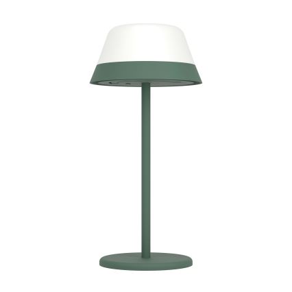 Eglo - LED RGBW Himmennettävä kosketus ulko lamppu 2in1 LED/1,5W/5V 2600 mAh IP54 vihreä