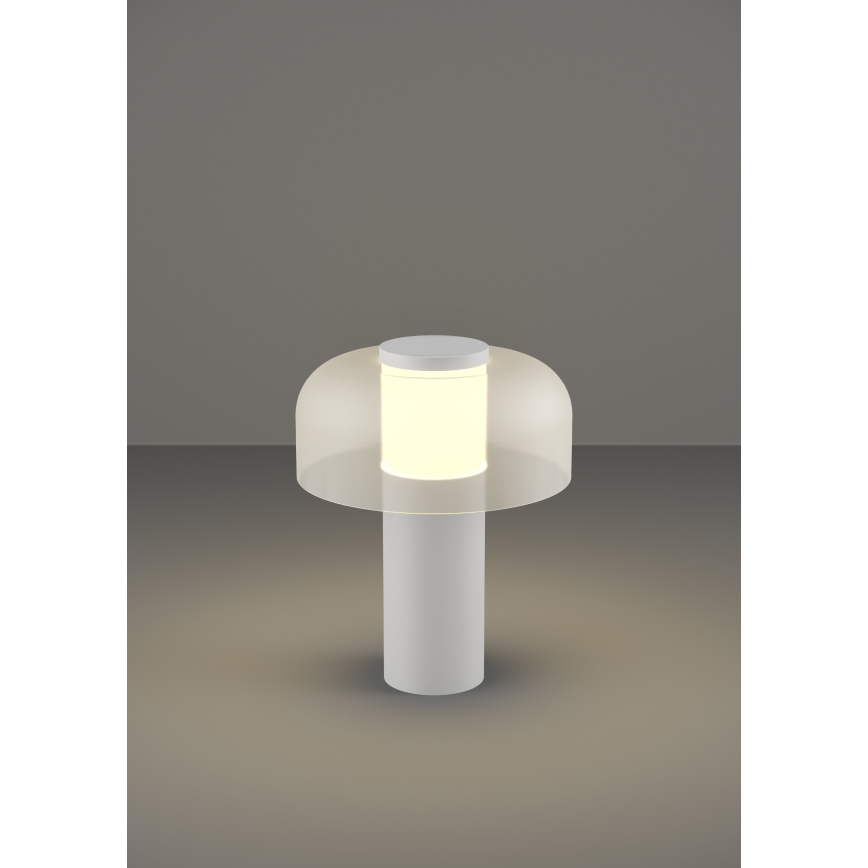 Eglo - LED Himmennettävä kosketus ulko lamppu LED/2,25W/5V 2400-4000K 5200 mAh IP44 valkoinen