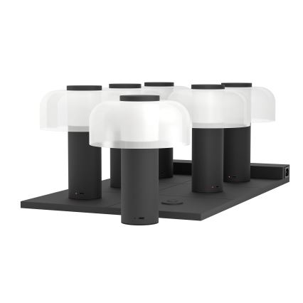 Eglo - LED Himmennettävä kosketus ulko lamppu LED/2,25W/5V 2400-4000K 5200 mAh IP44 musta/valkoinen