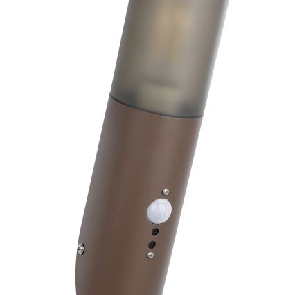 Eglo - Ulkovalo anturilla 1xE27/15W/230V IP44