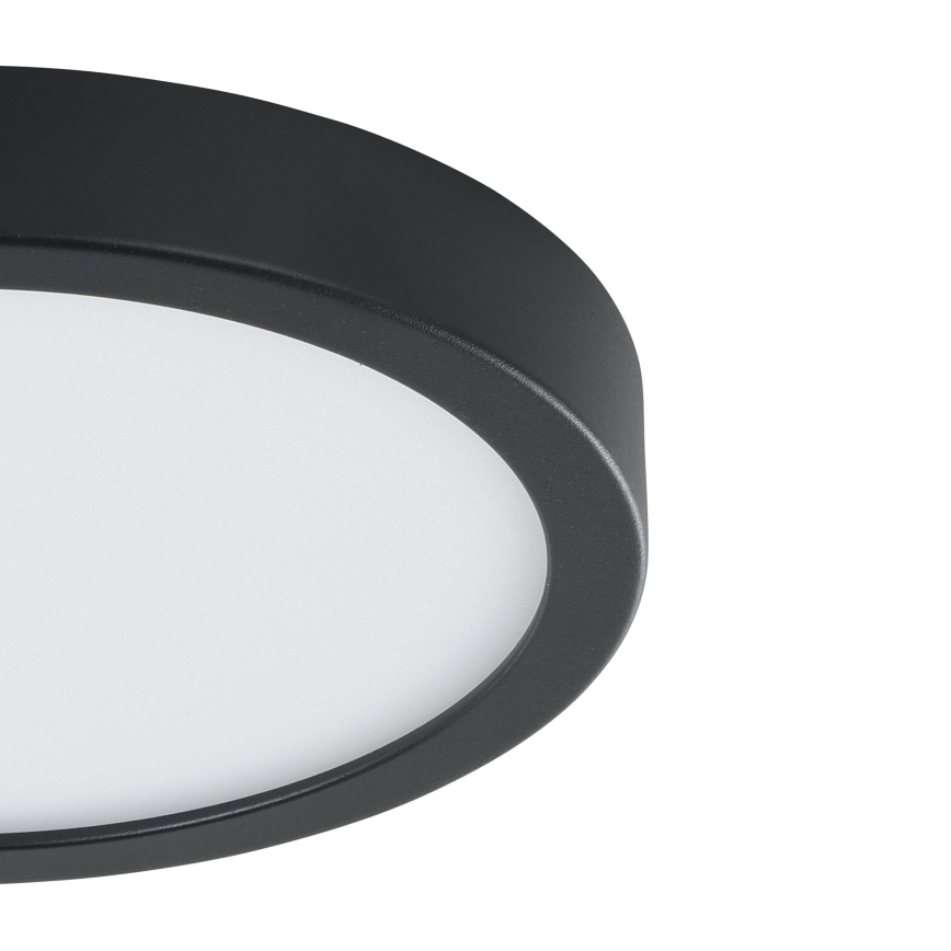 Eglo - LED-kattovalaisin anturilla LED/17W/230V 3000K musta