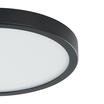 Eglo - LED-kattovalaisin anturilla LED/20,5W/230V 3000K musta