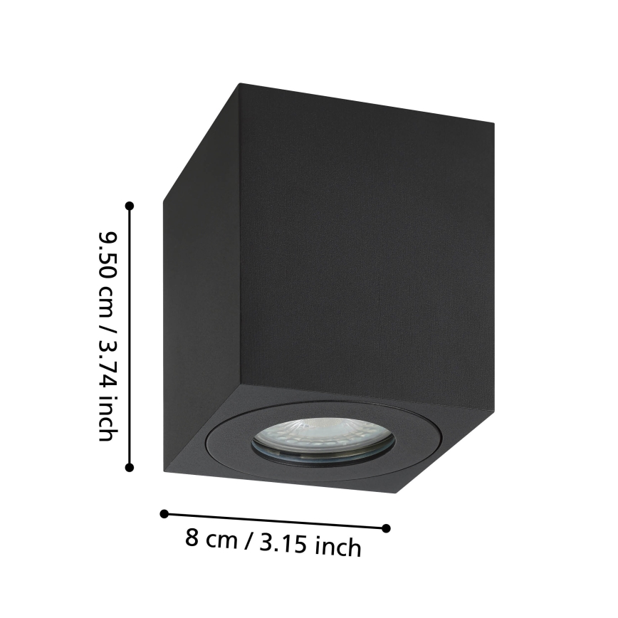 Eglo - Ulkovalaisin 1xGU10/5W/230V 8x8cm IP44