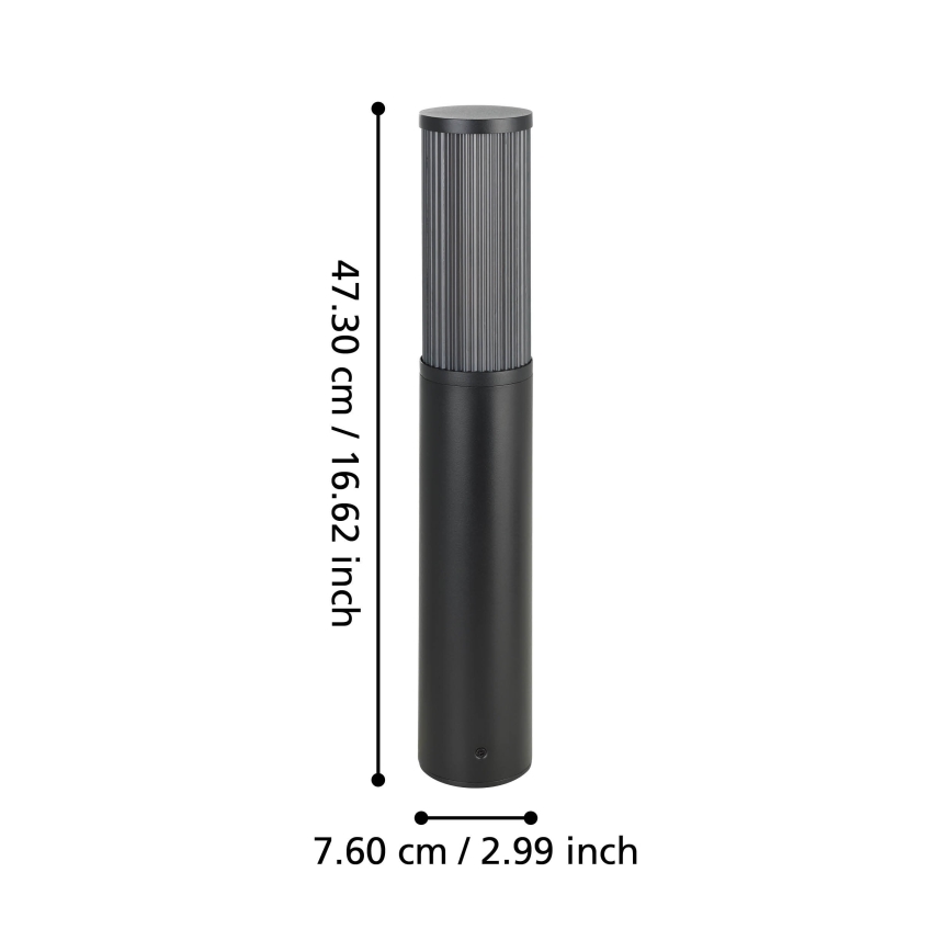 Eglo - Ulkovalaisin 1xE27/15W/230V 46,5 cm IP54