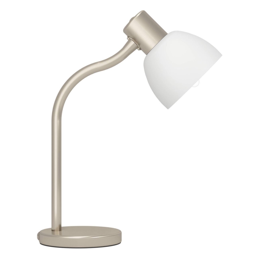 Eglo - Pöytävalaisin 1xE14/25W/230V mattakromi