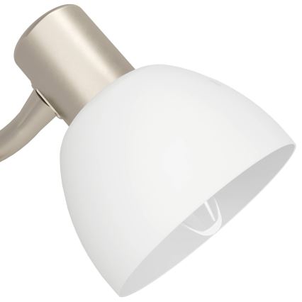 Eglo - Pöytävalaisin 1xE14/25W/230V mattakromi