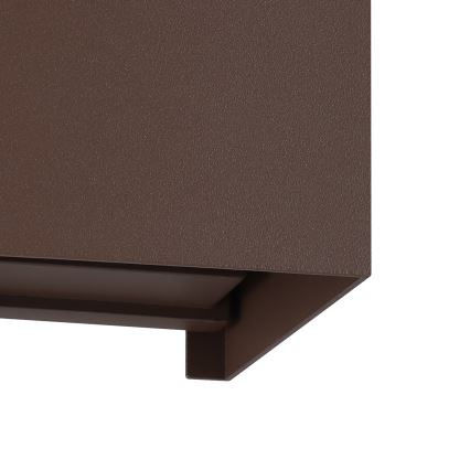 Eglo - LED-ulkoseinävalaisin 2xLED/2,8W/230V IP54 ruskea
