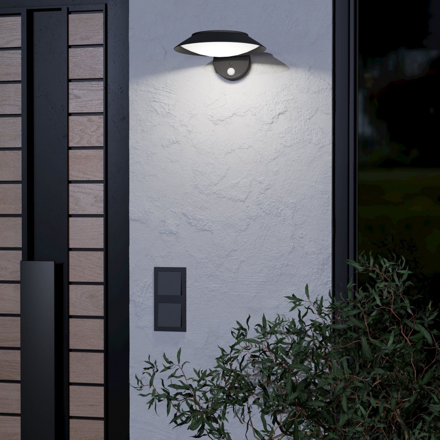 Eglo - LED-seinäaurinkovalaisin anturilla LED/7W/3,7V 2200 mAh IP44