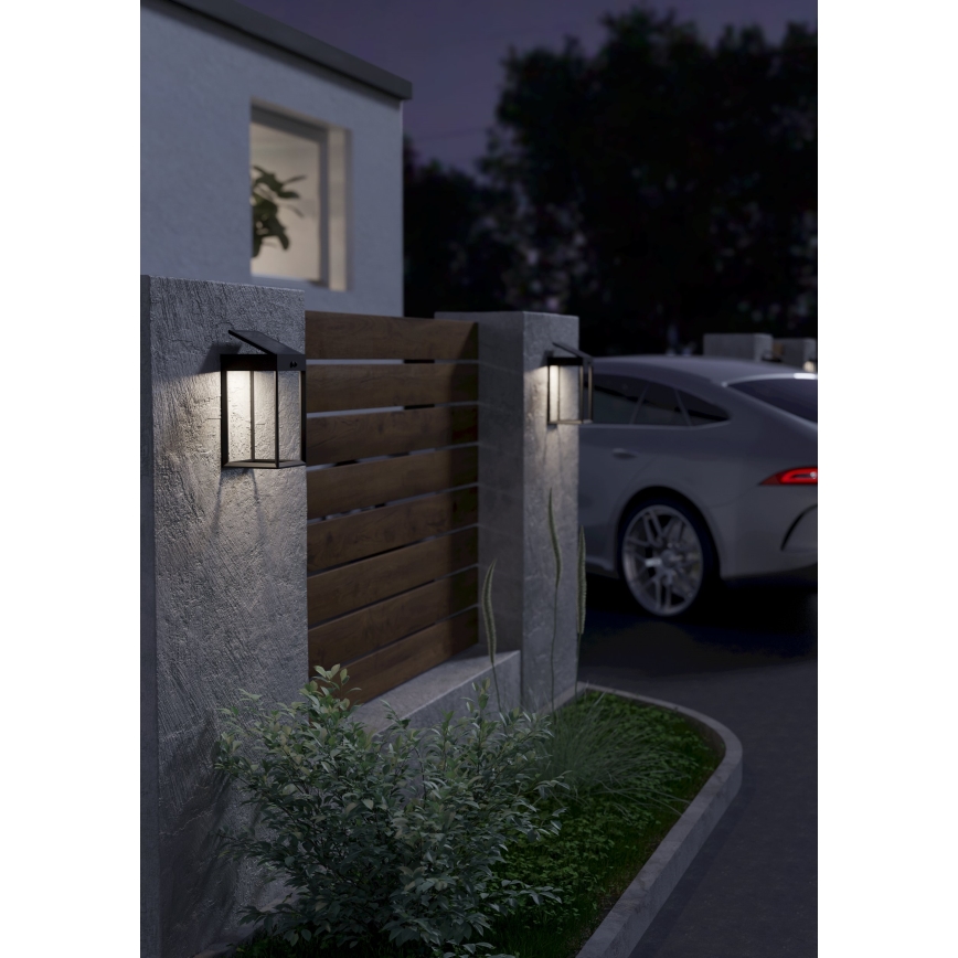Eglo - LED-seinäaurinkovalaisin anturilla LED/6,5W/3,7V IP44