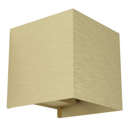 Eglo - LED-seinävalaisin 2xLED/1,5W/230V 3000K kulta