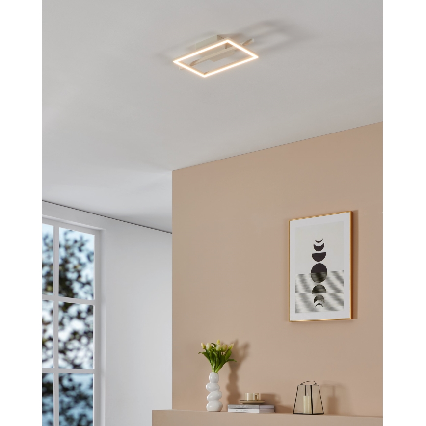 Eglo - LED RGBW Himmennettävä kattovalo LED/17W/230V 2700-6500K valkoinen + kauko-ohjaus
