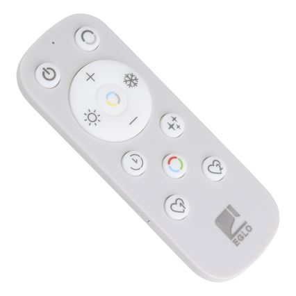 Eglo - SETTI 3xLED RGBW Himmennettävä kylpyhuoneen kattovalaisin 3xLED/3,8W/230V 2700-6500K IP44 + kauko-ohjaus