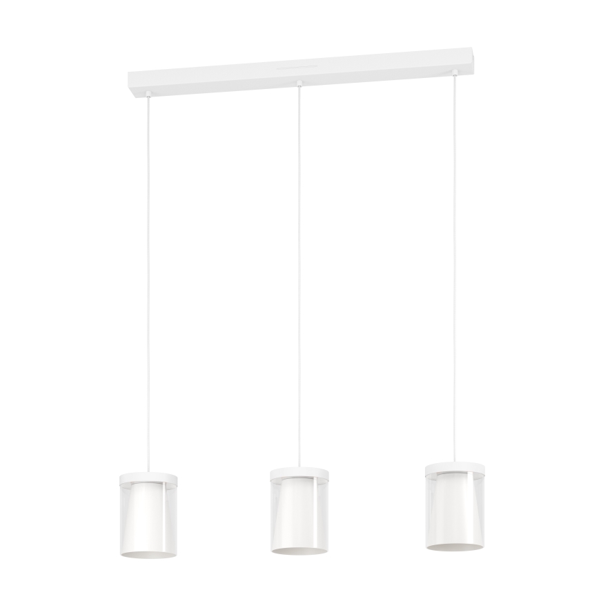 Eglo - LED RGBW Himmennettävä kattokruunu johdossa 3xLED/3,7W/230V 2700-6500K valkoinen ZigBee